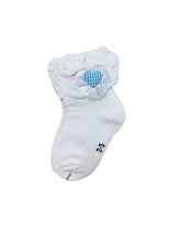 White Socks with Hearts